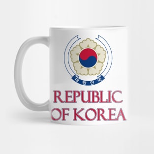 Republic of Korea - Coat of Arms Design Mug